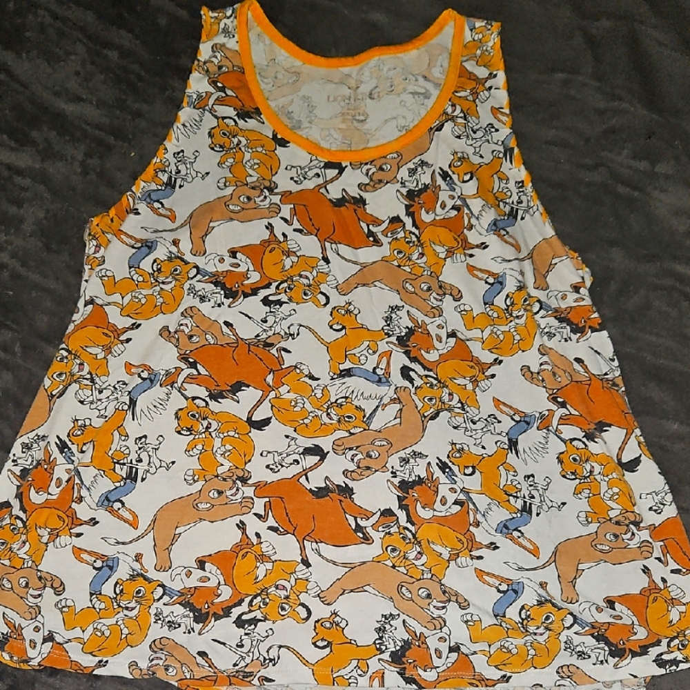 Lion King Graphic Tank Top